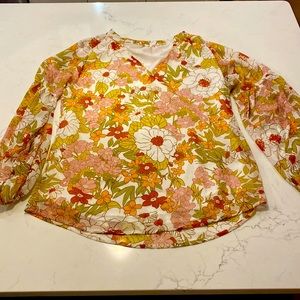 Women’s floral blouse